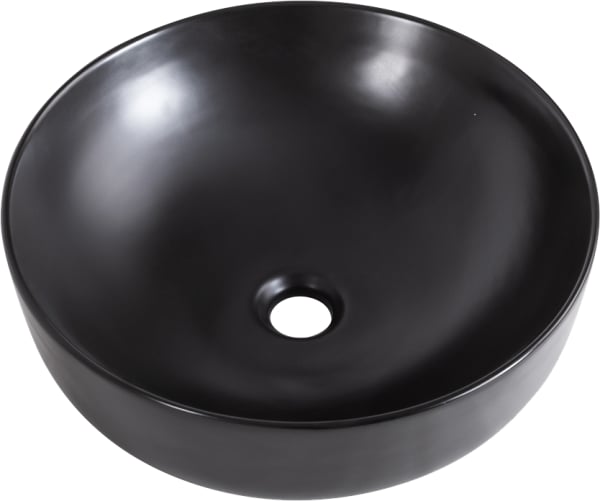 Накладная раковина BelBagno BB1315-H301 черная матовая