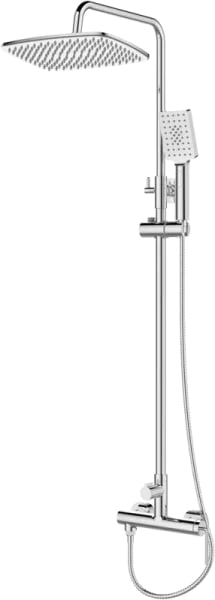 Душевая стойка BelBagno Acqua ACQUA-DOCM-CRM, хром