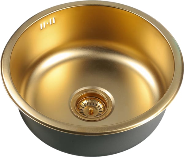 Мойка кухонная Zorg Inox PVD SZR-450 bronze