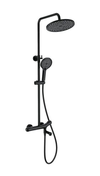 Душевая стойка Wonzon & Woghand T-1000 WW-B3057-A-MB, матовая черная