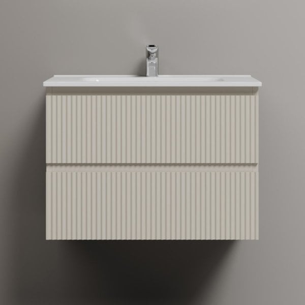 Тумба под раковину Sancos подвесная Snob R 70 Beige Soft SNR70CE