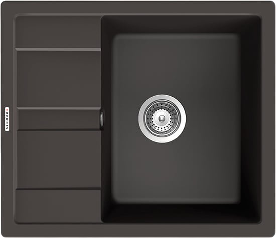 Мойка кухонная Schock Optima 45D Cristalite оникс