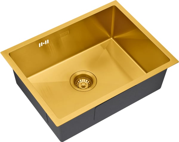 Мойка кухонная S.K.Sanitary SKS 5844 BRONZE с сифоном