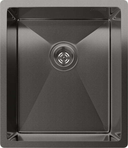 Мойка кухонная Rivelato Rinox 3844 UN PVD black