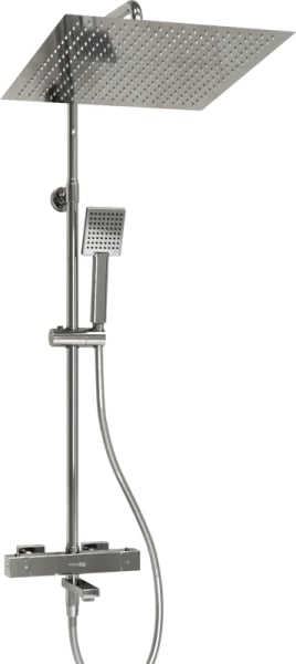 Душевая стойка Wasserkraft Aller A199.119.141.087.CH Thermo, с термостатом, хром