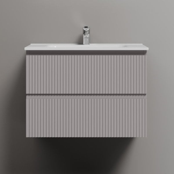 Тумба с раковиной Sancos Snob R 70 doha soft, раковина CN7007