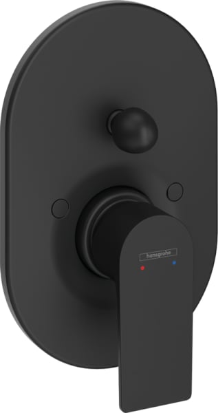 Встраиваемый смеситель Hansgrohe Rebris E 72459670 черный матовый