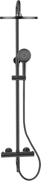 Душевая стойка Bronze de Luxe Scandi 11060B, черная