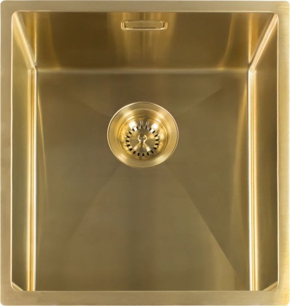 Мойка кухонная Reginox Miami 3,5" PVD 40x40 gold