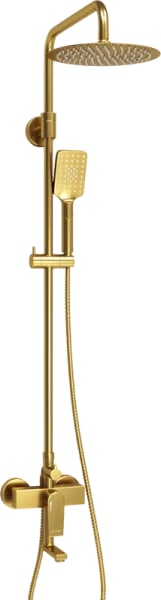 Душевая стойка Wasserkraft Aisch A155.259.201.BG, золото