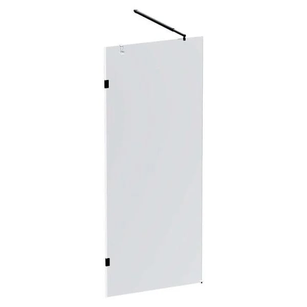 Душевая перегородка AM.PM X-Joy W94UWI-80-F1-BTE 80х195, профиль черный, стекло прозрачное