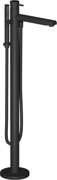 Напольный смеситель для ванны с душем IB Rubinetterie Kusasi EKS399NP, matt black