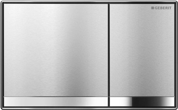 Кнопка смыва для инсталляции Geberit Sigma 60 Sigma 60 115.640.GH.1 стекло, цвет хром