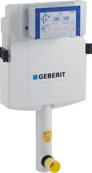 Смывной бачок скрытого монтажа Geberit Sigma 12 UP320 109.300.00.5, для унитазов, с переходником