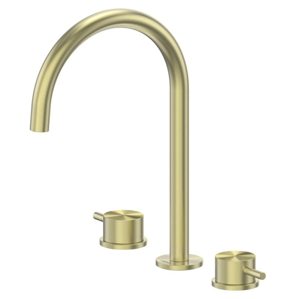 Смеситель для раковины Abber Wasser Kreis 316 AF8108BG-M брашированное золото
