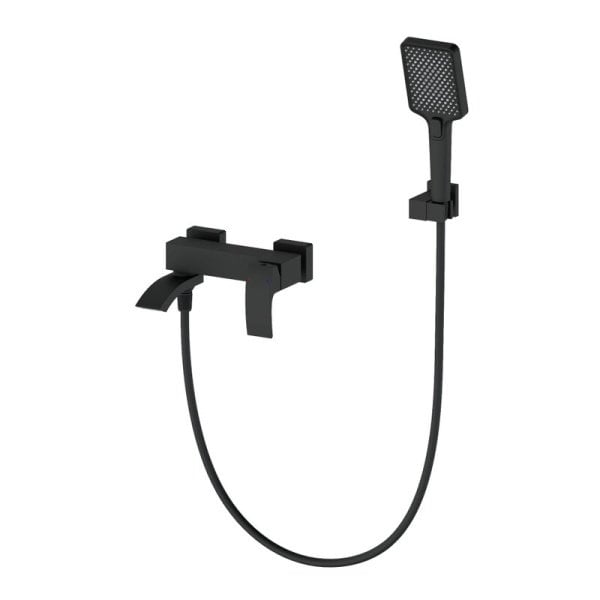 Смеситель для ванны с душем Wonzon & Woghand WW-88639009-MB, матовый черный