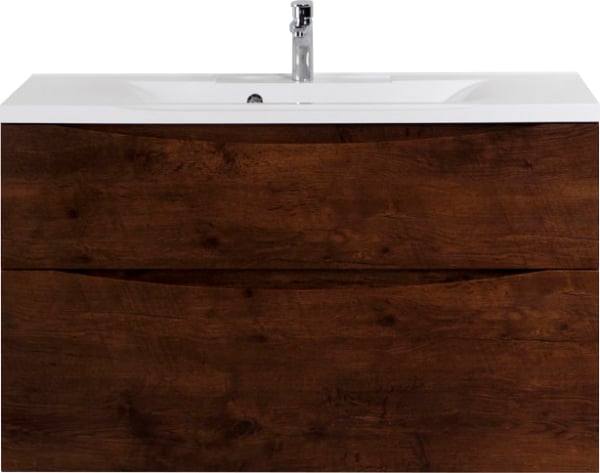 Тумба под раковину без столешницы BelBagno Marino H60 rovere moro, 100 см