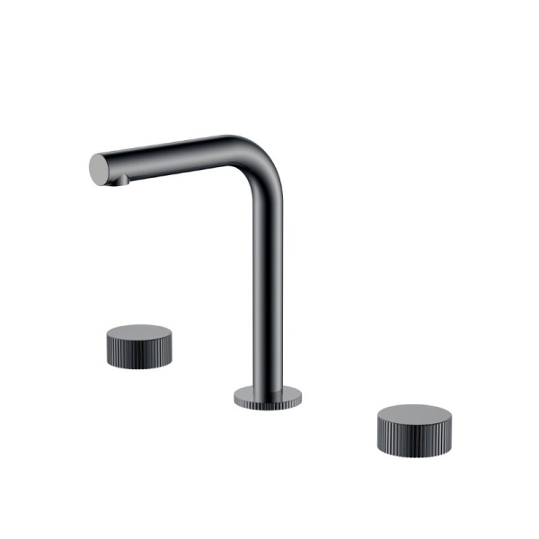 Смеситель для раковины Boheme Stick linea 152-SGM.3 shine gun metal