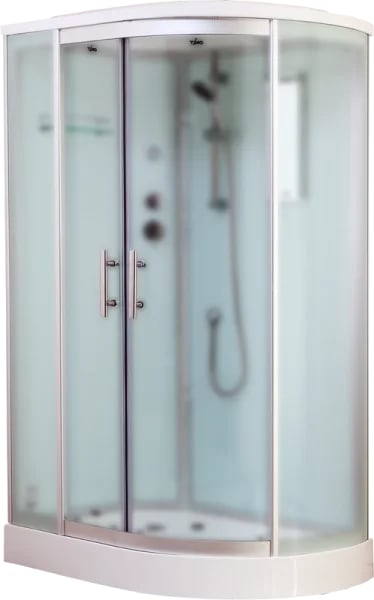 Душевая кабина Timo Standart T-6602SLF Silver Fabric L с низким поддоном