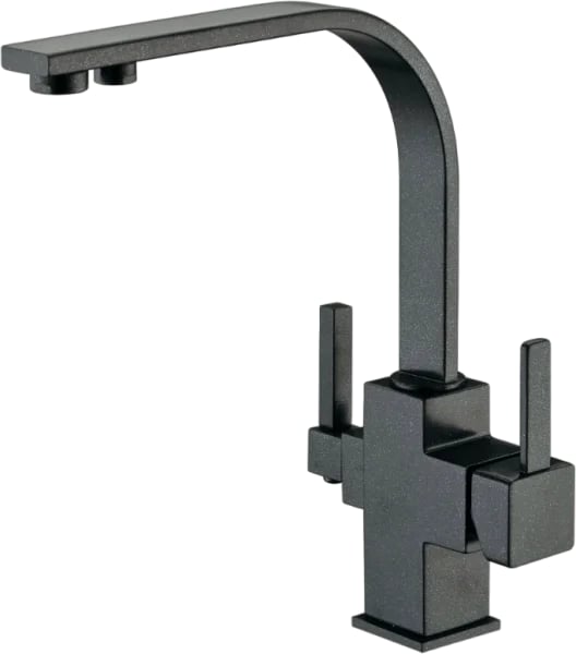 Смеситель для кухни Zorg Sanitary ZR 332 YF черный металлик