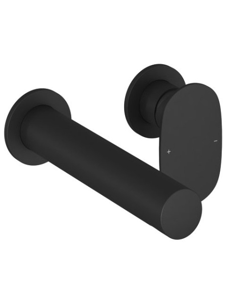Смеситель для раковины Ravak Spring SG 019.20BL С ВНУТРЕННЕЙ ЧАСТЬЮ, черный матовый