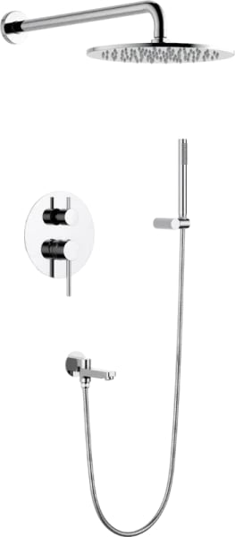 Душевой комплект Timo Saona SX-2379/00SM, С ВНУТРЕННЕЙ ЧАСТЬЮ, хром