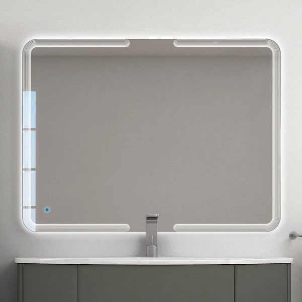 Зеркало Cezares 90х120 c LED-подсветкой touch system