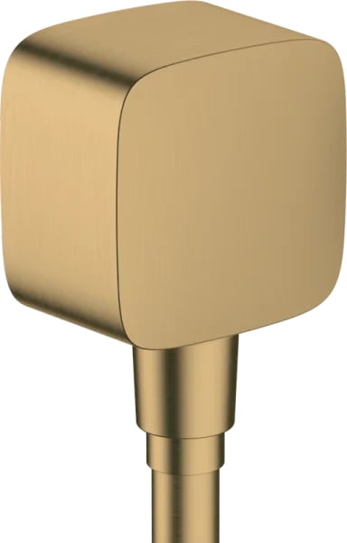 Шланговое подключение Hansgrohe FixFit 26457140, шлифованная бронза