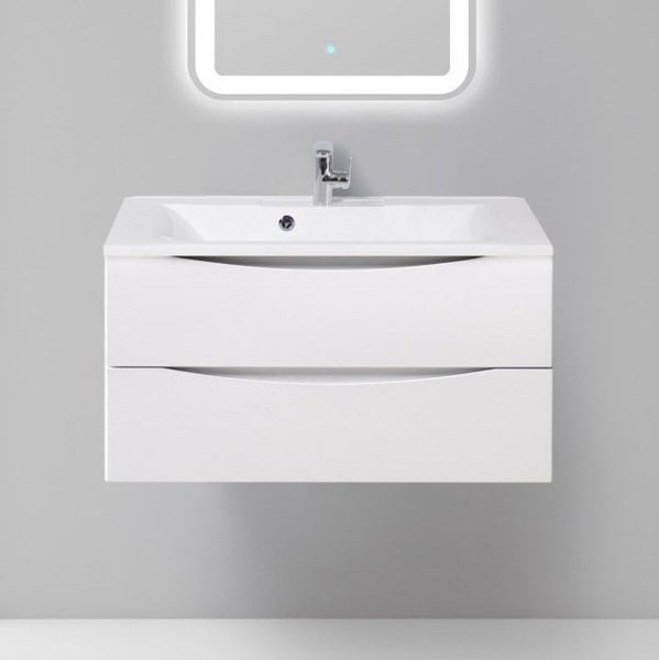Тумба под раковину без столешницы BelBagno Marino 90 bianco opaco