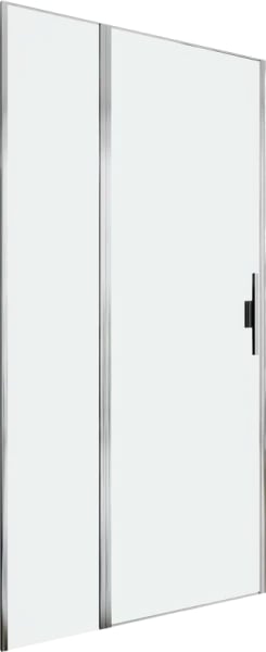 Душевая дверь в нишу Allen Brau Priority 3.31028.00 100 см, профиль хром, стекло прозрачное Optiwhit