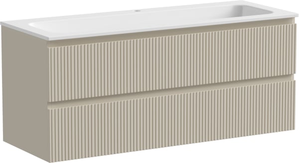 Тумба под раковину Sancos Snob T 120 подвесная Beige soft (капучино), SNT120CE