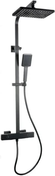 Душевая стойка Clever Nine Xtreme 60791, черная матовая