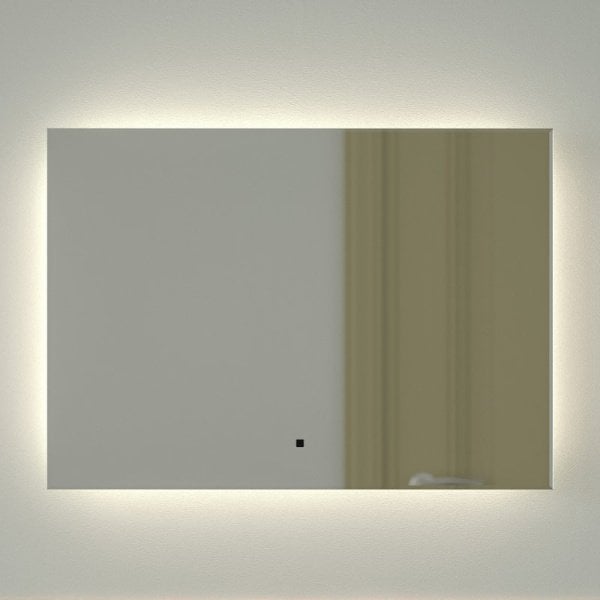 Зеркало Defesto Glow DF 2504RH 70х50 с LED-подсветкой, 4 500 K, инфракрасный выключатель