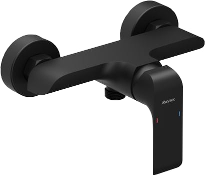 Смеситель для душа Ravak Flat X070177 черный матовый