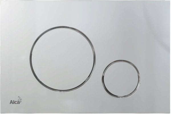Кнопка смыва AlcaPlast Thin THIN M672 хром матовый
