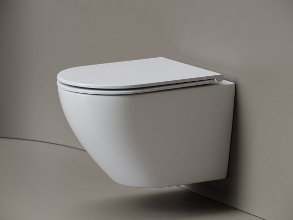 Унитаз подвесной Ceramicanova Whirl CN11007T белый 