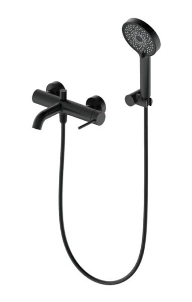 Смеситель для ванны с душем Wonzon & Woghand WW-88639017-MB, матовый черный