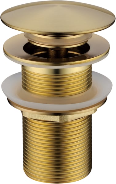 Донный клапан для раковины Boheme 612-MG matt gold, click-clack