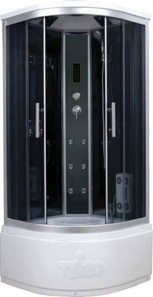 Душевая кабина Timo Standart T-1100, с высоким поддоном, с сиденьем