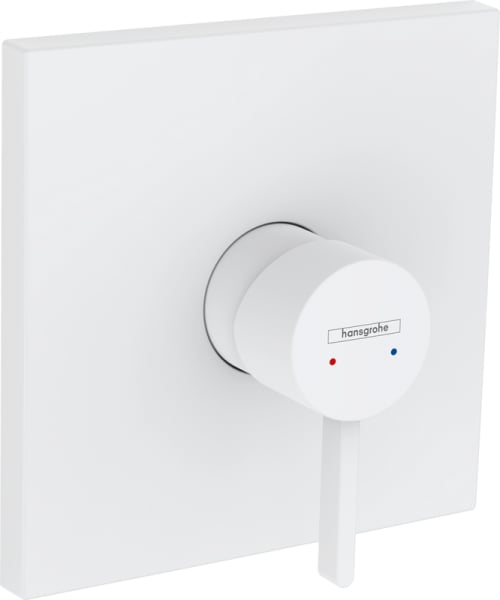 Встраиваемый смеситель Hansgrohe Finoris 76615700, матовый белый