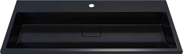 Мебельная раковина Uperwood Barsa 100 черный глянец