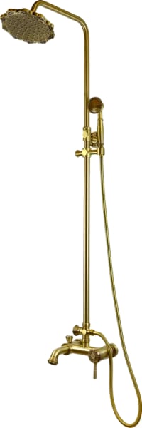 Душевая стойка Bronze de Luxe Windsor 10124F, бронза