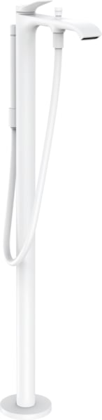Напольный смеситель для ванны с душем Hansgrohe Vivenis 75445700, матовый белый