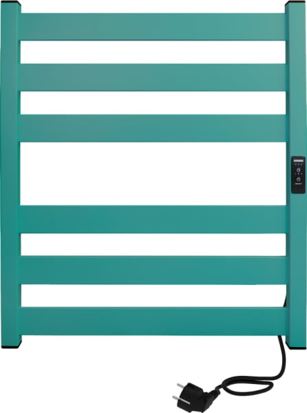 Полотенцесушитель электрический Indigo Oktava Slim 5 LСLOKS5E60-50CLRt бирюзовый