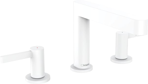 Смеситель для раковины Hansgrohe Finoris 110 76033700 матовый белый