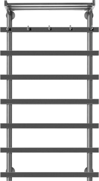 Полотенцесушитель электрический Secado Понтида 1 КСП, L 100x50, графит
