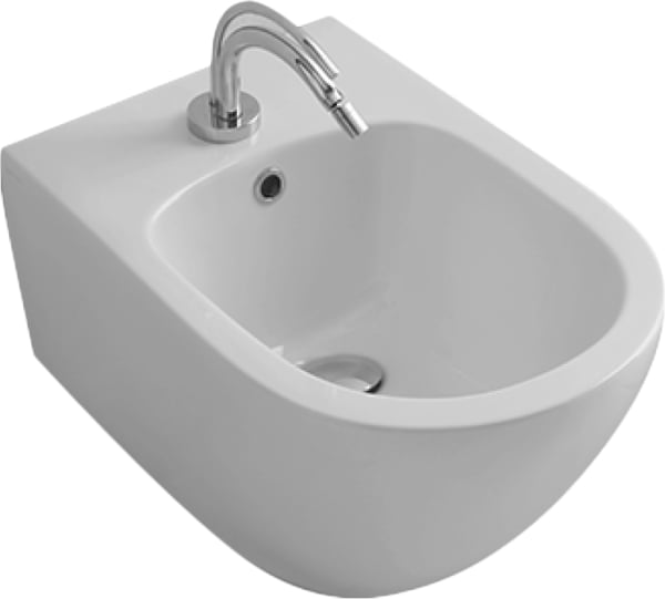 Биде подвесное Kerasan Aquatech 372401*1