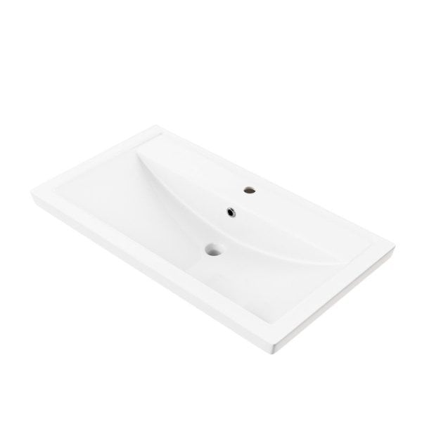 Мебельная раковина IDDIS Optima Home 407 80 глянцевая белая