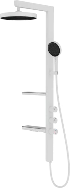 Душевая стойка Vincea Inspire VSFS-3I11W, белый