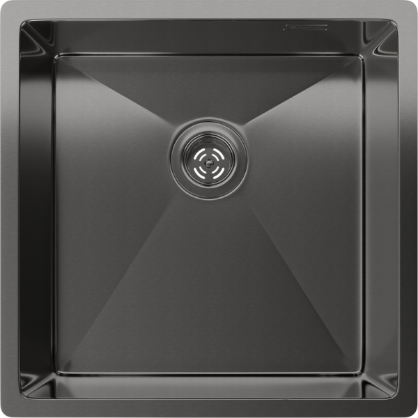 Мойка кухонная Rivelato Rinox 4444 UN PVD black